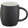 Hearth 400 ml ceramic mug with wooden coaster