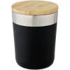 Lagan 330 ml copper vacuum insulated stainless steel tumbler with bamboo lid