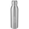 Harper 700 ml stainless steel water bottle with metal loop