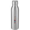 Harper 700 ml stainless steel water bottle with metal loop