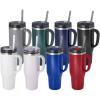 Melbourne 1200 ml RCS certified insulated tumbler with straw