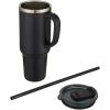 Sydney 1200 ml double wall RCS certified copper vacuum insulated tumbler with straw