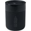 Java 330 ml ceramic tumbler with silicone wrap and plastic lid
