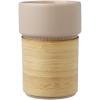 Fika 340 ml tumbler with bamboo sleeve