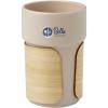Fika 340 ml tumbler with bamboo sleeve