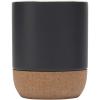 Billie 300 ml ceramic mug with cork details and matt finish