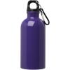 Oregon 400 ml RCS certified single wall stainless steel water bottle with carabiner