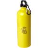 Oregon 750 ml RCS certified single wall stainless steel water bottle with carabiner