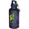 Oregon 400 ml solid colour RCS recycled plastic water bottle with carabiner