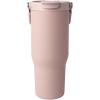 Bronx 900 ml RCS recycled stainless steel copper vacuum insulated tumbler with dual function lid