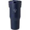 Bronx 900 ml RCS recycled stainless steel copper vacuum insulated tumbler with dual function lid