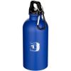 Oregon 400 ml matte RCS recycled single wall stainless steel water bottle with carabiner