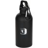 Oregon 400 ml matte RCS recycled single wall stainless steel water bottle with carabiner
