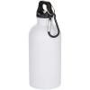Oregon 400 ml sublimation RCS recycled single wall stainless steel water bottle with carabiner