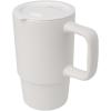 Carter 450 ml ceramic mug with plastic lid