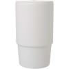 Carter 450 ml ceramic mug with plastic lid
