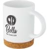 Neiva 425 ml ceramic mug with cork base