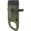 Helios recycled plastic solar dynamo flashlight with carabiner