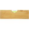 Flush bamboo spirit level with bottle opener