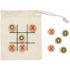 Whorl wooden tic, tac, toe game