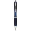 Nash ballpoint pen with coloured barrel and grip (black ink)