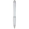 Nash RCS recycled plastic ballpoint pen with coloured barrel and grip (blue ink)