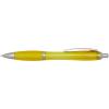 Nash RCS recycled plastic ballpoint pen with coloured barrel and grip (blue ink)