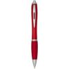Nash RCS recycled plastic ballpoint pen with coloured barrel and grip (blue ink)