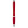 Nash RCS recycled plastic ballpoint pen with coloured barrel and grip (blue ink)