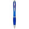 Nash RCS recycled plastic ballpoint pen with coloured barrel and grip (blue ink)
