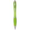 Nash RCS recycled plastic ballpoint pen with coloured barrel and grip (blue ink)