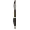 Nash RCS recycled plastic ballpoint pen with coloured barrel and grip (blue ink)