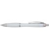 Nash RCS recycled plastic ballpoint pen with coloured barrel and grip (black ink)
