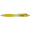Nash RCS recycled plastic ballpoint pen with coloured barrel and grip (black ink)