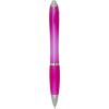 Nash RCS recycled plastic ballpoint pen with coloured barrel and grip (black ink)