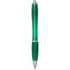 Nash RCS recycled plastic ballpoint pen with coloured barrel and grip (black ink)