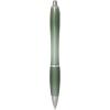 Nash RCS recycled plastic ballpoint pen with coloured barrel and grip (black ink)