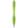 Nash RCS recycled plastic ballpoint pen with coloured barrel and grip (black ink)