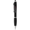 Nash coloured stylus ballpoint pen with black grip (blue ink)