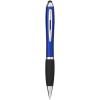 Nash coloured stylus ballpoint pen with black grip (blue ink)