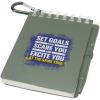 Lig Mini recycled outdoor soft cover notebook and ballpoint pen set (black ink)