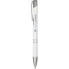 Moneta aluminium click ballpoint pen (blue ink)