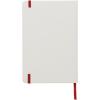 Spectrum A5 white notebook with coloured strap