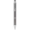 Moneta anodized aluminium click ballpoint pen (blue ink)