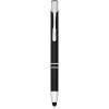 Moneta anodized aluminium click stylus ballpoint pen (blue ink)