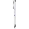 Moneta aluminium click ballpoint pen (black ink)