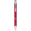 Moneta anodized aluminium click ballpoint pen (black ink)