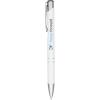 Moneta anodized aluminium click ballpoint pen (black ink)
