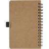 Cobble A6 wire-o recycled cardboard notebook with stone paper