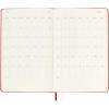 Moleskine hard cover 12 month L daily planner